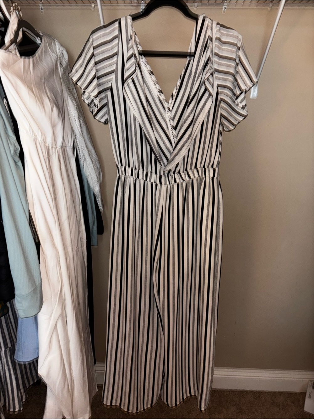 Black and White Jumpsuit